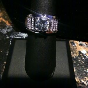 CZ silver ring